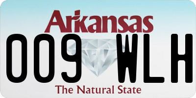 AR license plate 009WLH
