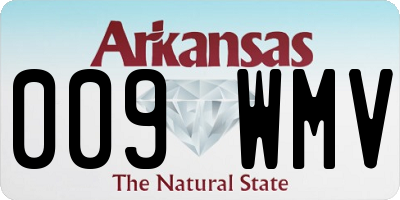 AR license plate 009WMV