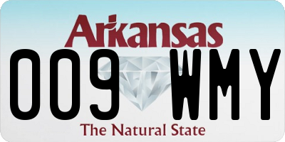 AR license plate 009WMY