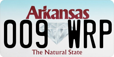 AR license plate 009WRP
