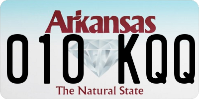 AR license plate 010KQQ