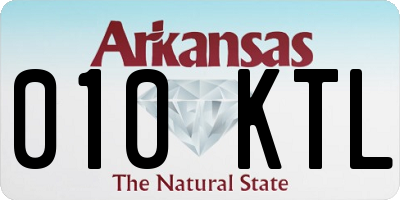 AR license plate 010KTL