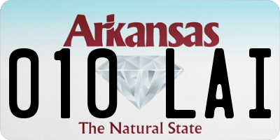 AR license plate 010LAI