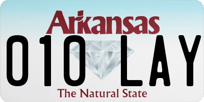 AR license plate 010LAY