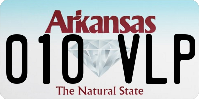 AR license plate 010VLP