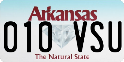 AR license plate 010VSU