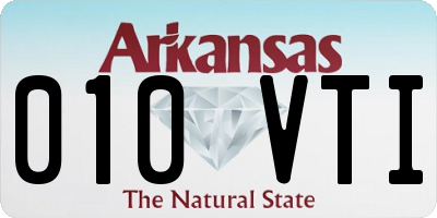 AR license plate 010VTI