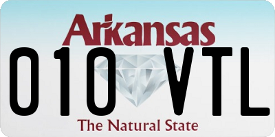 AR license plate 010VTL