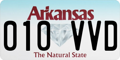 AR license plate 010VVD