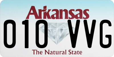 AR license plate 010VVG