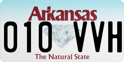 AR license plate 010VVH