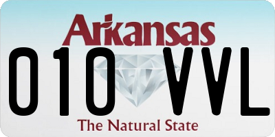 AR license plate 010VVL