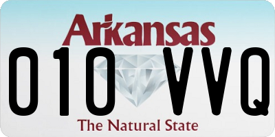 AR license plate 010VVQ