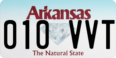 AR license plate 010VVT