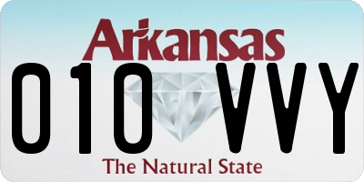 AR license plate 010VVY