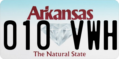 AR license plate 010VWH