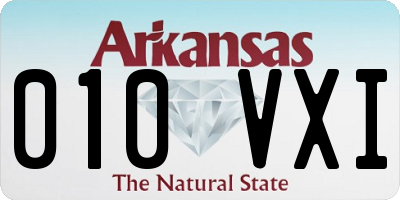 AR license plate 010VXI