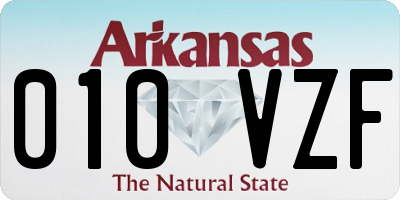 AR license plate 010VZF