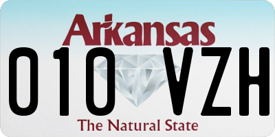 AR license plate 010VZH