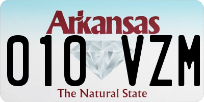AR license plate 010VZM