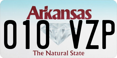 AR license plate 010VZP