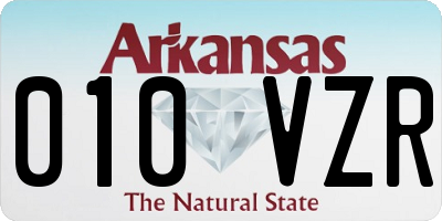 AR license plate 010VZR