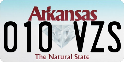 AR license plate 010VZS