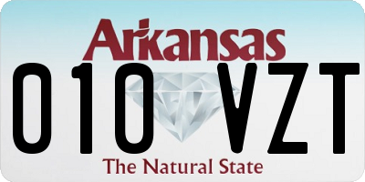 AR license plate 010VZT
