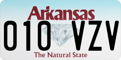 AR license plate 010VZV