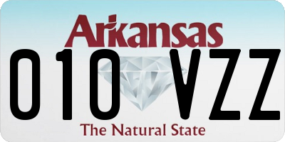 AR license plate 010VZZ