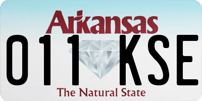AR license plate 011KSE