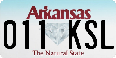 AR license plate 011KSL