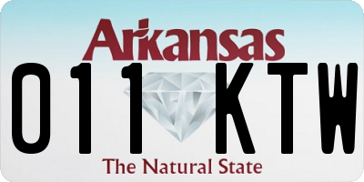 AR license plate 011KTW