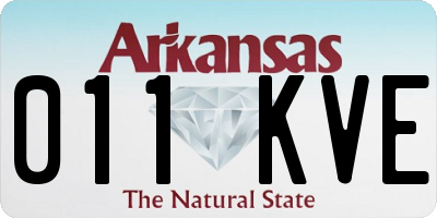 AR license plate 011KVE