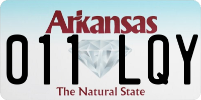AR license plate 011LQY