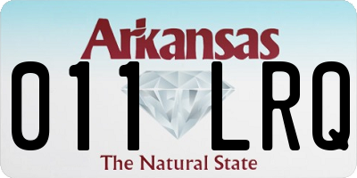 AR license plate 011LRQ