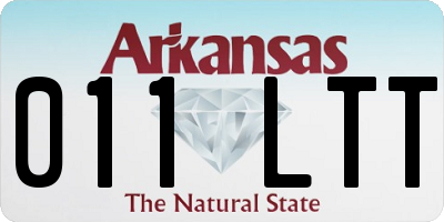 AR license plate 011LTT