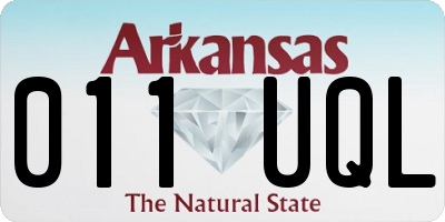 AR license plate 011UQL