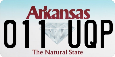 AR license plate 011UQP
