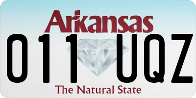 AR license plate 011UQZ