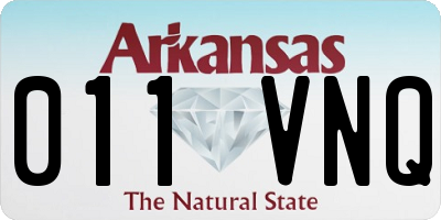 AR license plate 011VNQ
