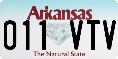 AR license plate 011VTV