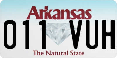 AR license plate 011VUH