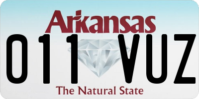 AR license plate 011VUZ