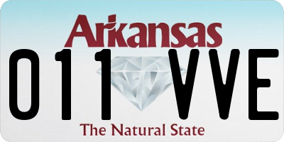 AR license plate 011VVE
