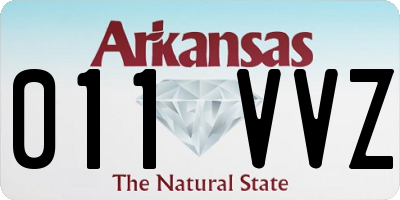 AR license plate 011VVZ