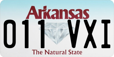 AR license plate 011VXI