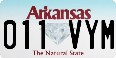 AR license plate 011VYM