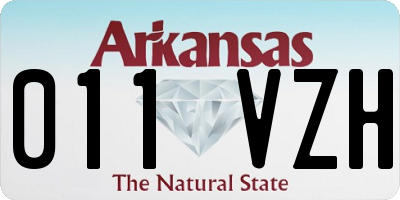 AR license plate 011VZH