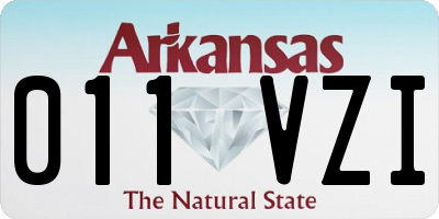 AR license plate 011VZI